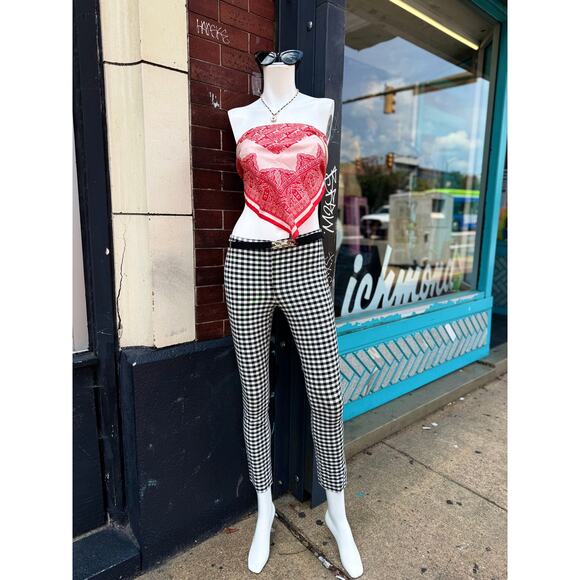 Plaid Theory Gingham Pants Size 0